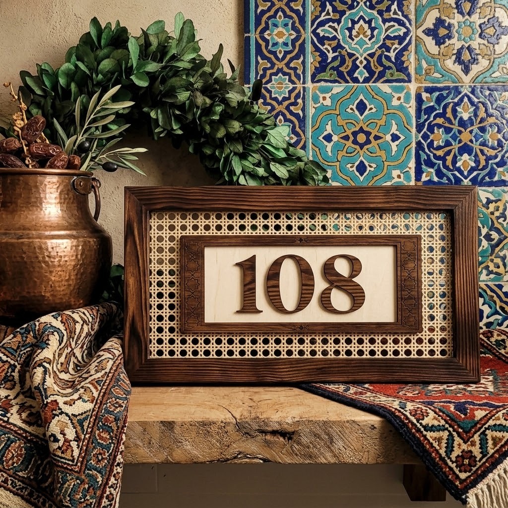 پلاک دیواری سنتی و مدرن کد 106